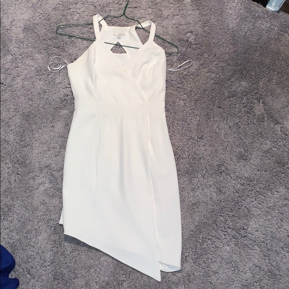 white dress